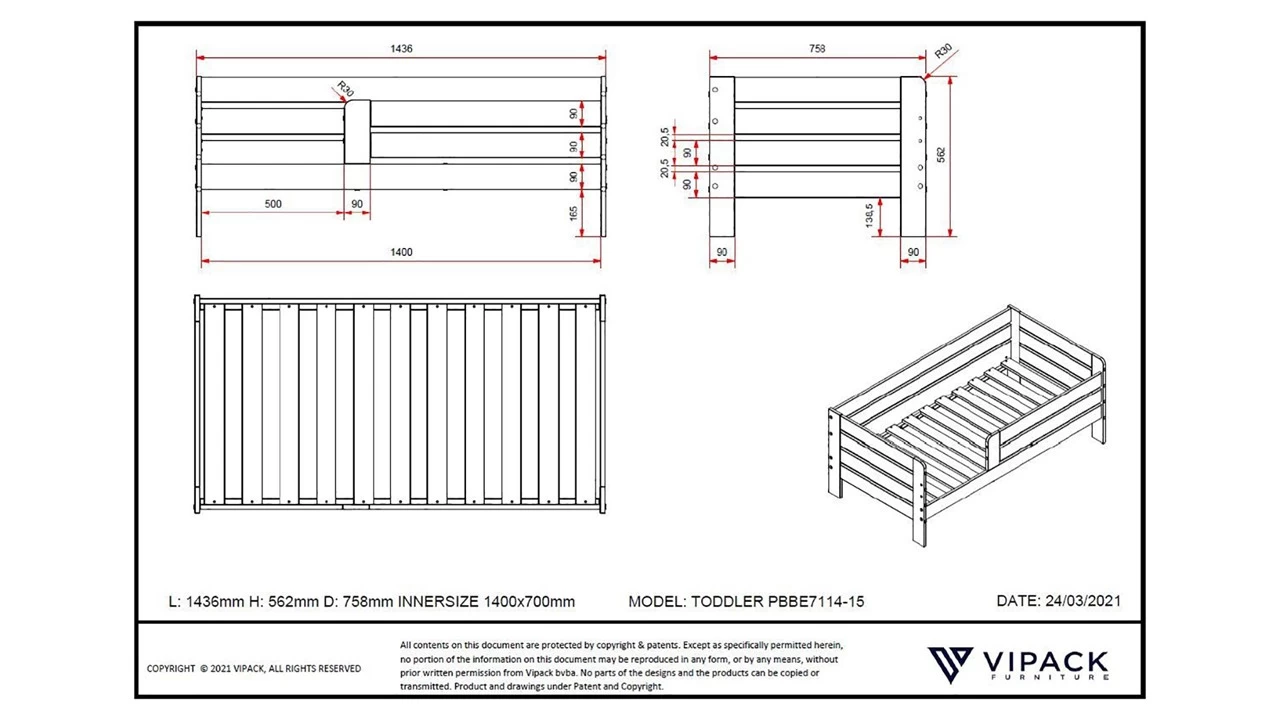 Peuter Bed 71 4 Peuter Bed 71 - Afbeelding 4