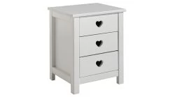 Kinderkamer Amori Met Nachtkast En 3-deurs Kast -Slaapkamerserie Winkel Complete kinderkamer Amori met 3 deurs kast 7