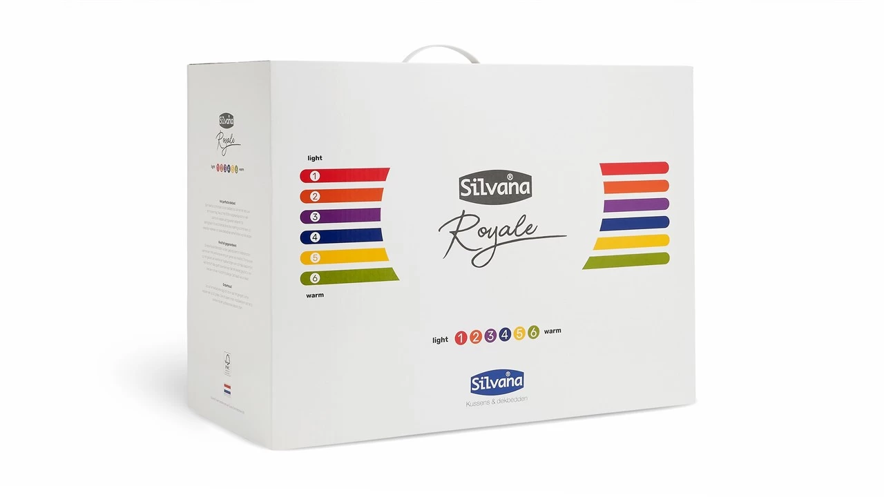 Dekbed Silvana Royale Medium Light 100% Dons Voor/najaar 6 Dekbed Silvana Royale Medium Light 100% Dons Voor/najaar - Afbeelding 6