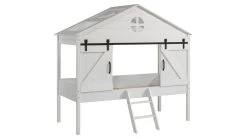 Halfhoogslaper Barnie -Slaapkamerserie Winkel Halfhoogslaper Barnie wit 2