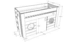 Halfhoogslaper Freya -Slaapkamerserie Winkel Halfhoogslaper Freya Wit 3