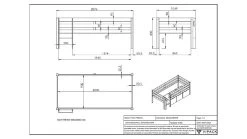 Halfhoogslaper Pino -Slaapkamerserie Winkel Halfhoogslaper Pino grijs 2