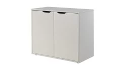 Halfhoogslaper Scott Met Bureau En 2 Commodes -Slaapkamerserie Winkel Halfhoogslaper Scott met bureau en 2 commodes wit 4