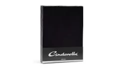 Hoeslaken Cinderella Jersey Topmatras -Slaapkamerserie Winkel Hoeslaken Jersey topmatras zwart 4