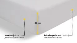 Hoeslaken Beter Bed Select Perkal -Slaapkamerserie Winkel Hoeslaken Perkal 5