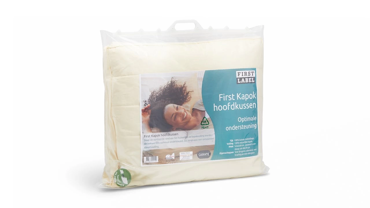 Hoofdkussen First Kapok 6 Hoofdkussen First Kapok - Afbeelding 6