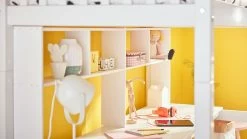 Hoogslaper Kris -Slaapkamerserie Winkel Hoogslaper Kris wit 2