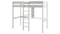 Hoogslaper Pino Met Zetelbed -Slaapkamerserie Winkel Hoogslaper Pino met zetelbed wit 4