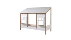 HuisBed 05 -Slaapkamerserie Winkel Huisbed 05 wit 2