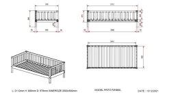 Kajuitbed Fritz -Slaapkamerserie Winkel Kajuitbed Fritz wit 2