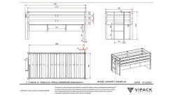 Kajuitbed Margrit 91 7 Kajuitbed Margrit 91 -Slaapkamerserie Winkel Kajuitbed Margrit 91 bruin 3