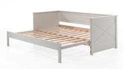 Kajuitbed Paneel Uitschuifbaar Pino -Slaapkamerserie Winkel Kajuitbed uitschuifbaar Pino wit 5