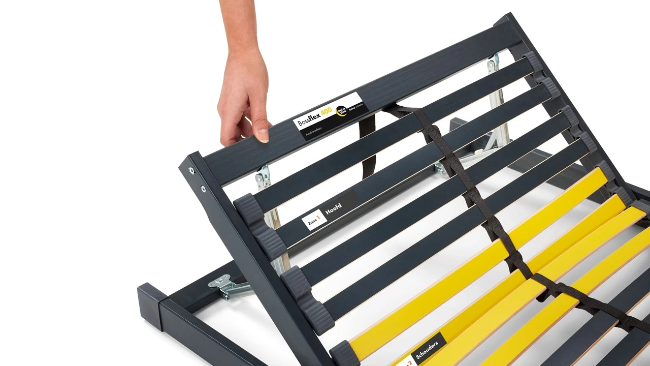 Lattenbodem Bossflex 400 Handverstelbaar 6 Lattenbodem Bossflex 400 Handverstelbaar - Afbeelding 6