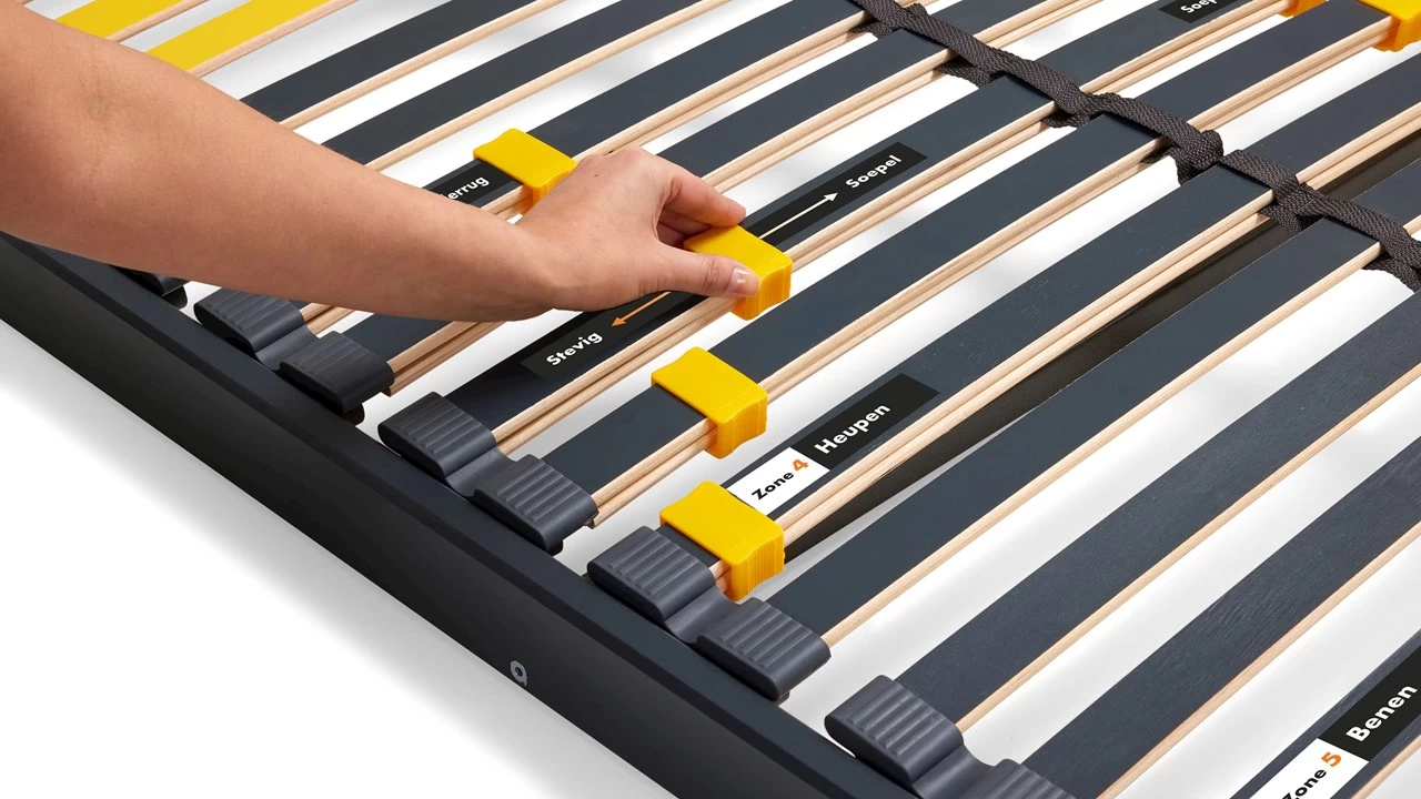 Lattenbodem Bossflex 400 Handverstelbaar 7 Lattenbodem Bossflex 400 Handverstelbaar - Afbeelding 7