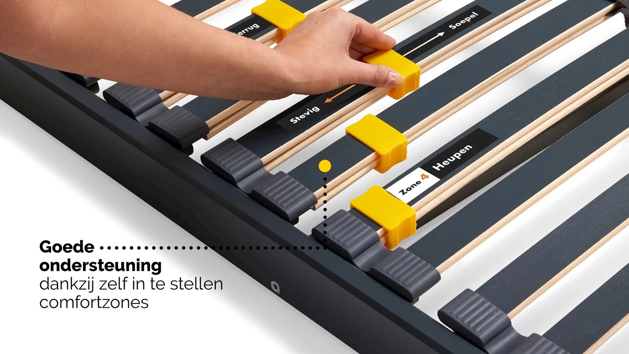 Lattenbodem Bossflex 400 Vlak 4 Lattenbodem Bossflex 400 Vlak - Afbeelding 4