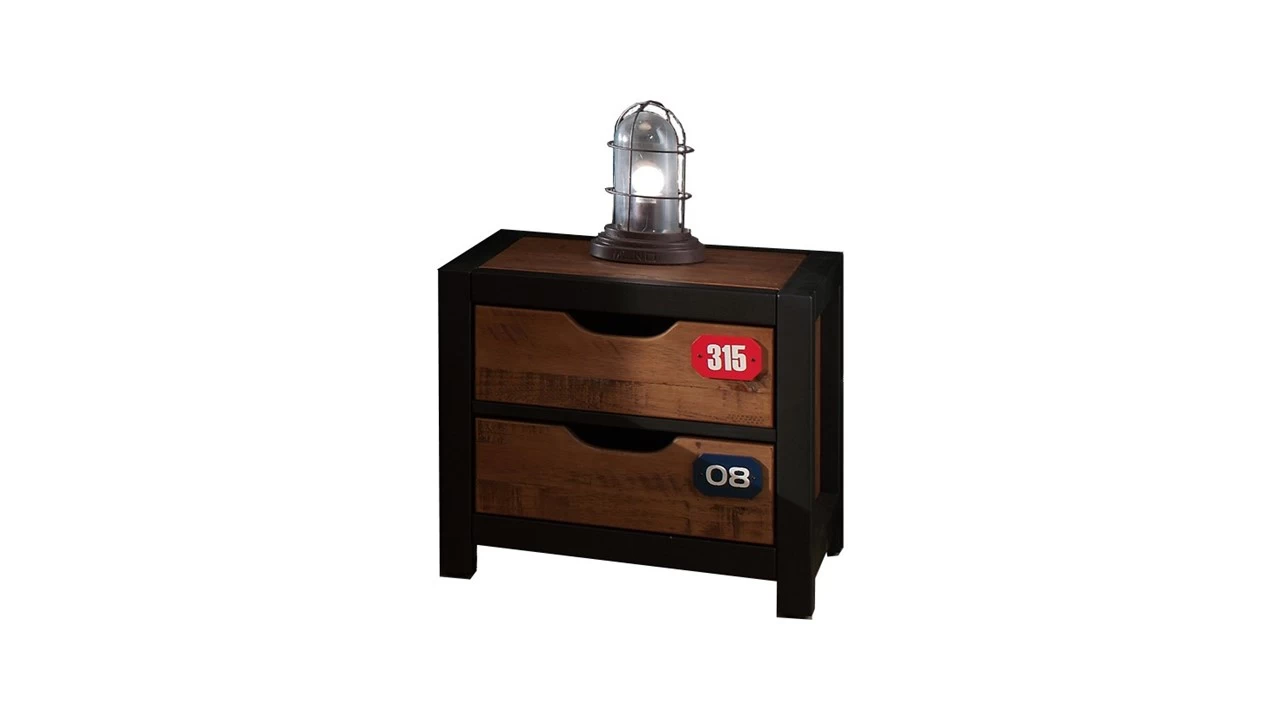 Bed Daan Met Nachtkast 2 Bed Daan Met Nachtkast - Afbeelding 2