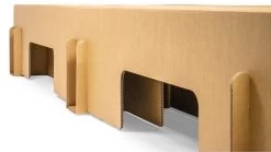 Paper Bed Met Easy Pocket Matras -Slaapkamerserie Winkel Paper Bed met Easy Pocket matras bruin 8