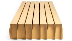 Paper Bed 17 Paper Bed -Slaapkamerserie Winkel Paper Bed met laden bruin 7