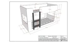 Stapelbed Luca Jungle 9 Stapelbed Luca Jungle -Slaapkamerserie Winkel Stapelbed Luca Jungle mintgroen 4